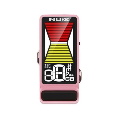 New NUX NTU-3 Flow Tune MKII Pink Mini Guitar Tuner Pedal