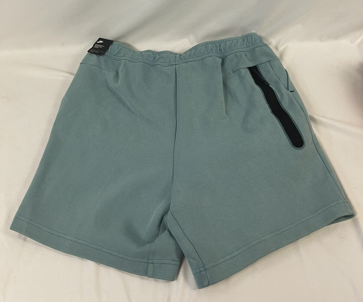 Nike Sportswear Tech Fleece Washed Shorts Cerulean Blue