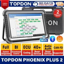 TOPDON Scanner Phoenix Plus 2 FULL System Bidirectional Test Car Diagnostic Tool