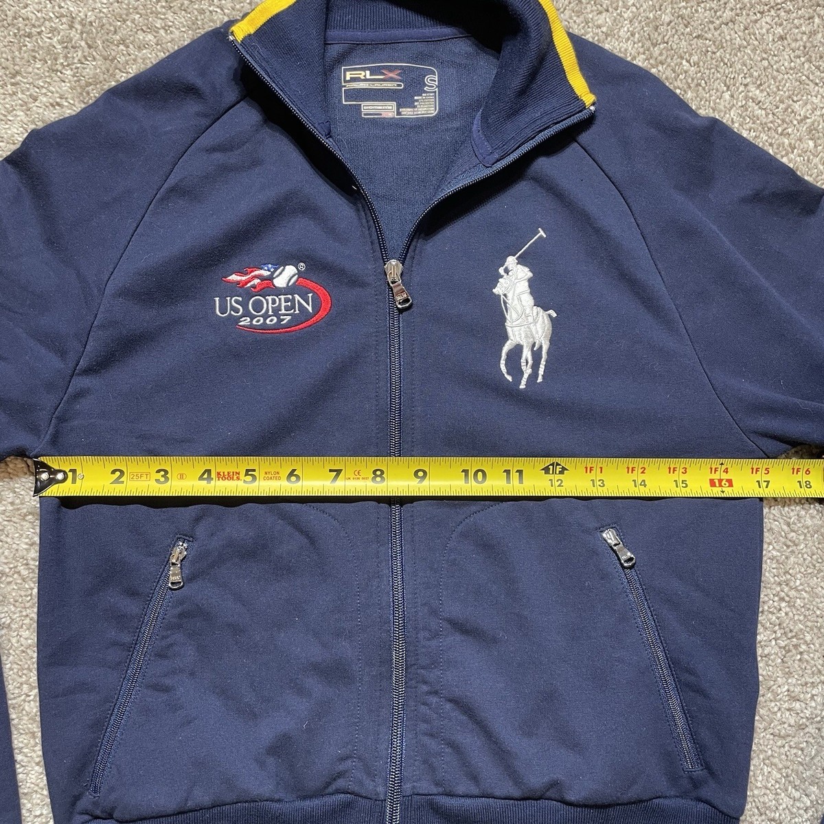 Ralph Lauren US Open ジャケット XL ネイビー Polo Ralph Lauren Men's track jacket Navy Blue 2007 US Open