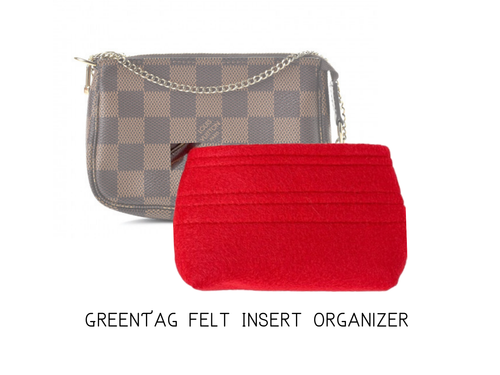 Mini Pochette Accessoires Felt Insert Organizer (Handmade For LV MINI  Pochette) | eBay