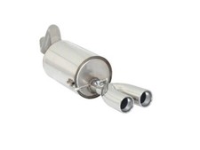 Ragazzon Sportauspuff Endschalldämpfer Renault Twingo Mk2 1.6l 16V RS 2x70mm