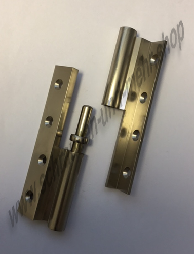 Hettich Oni Aufsatz Fitschen Aufschraub Türband Türscharnier gekröpft 140mm Set6 - Bild 6 von 14