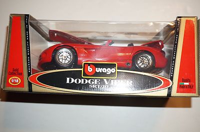 Modellauto 1:18 - Dodge Viper SRT/10 rot - Bburago 03380RT