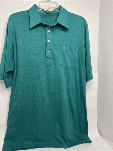 Penguin Shirt VTG Grand Slam Munsingwear 70s 80s Green Shirt Sz 1 XL Tall - Picture 2 of 10