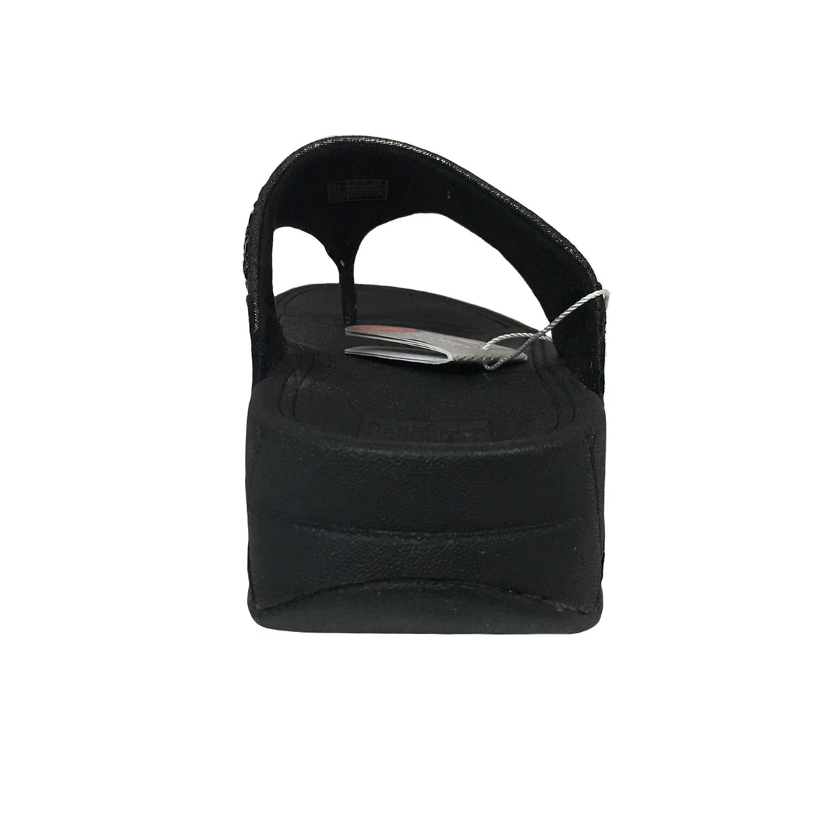 FIT FLOP infradito donna nero con applicazioni NOVY BLACK A63 090