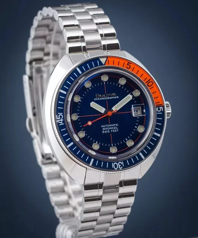 Bulova oceanographer blue shop