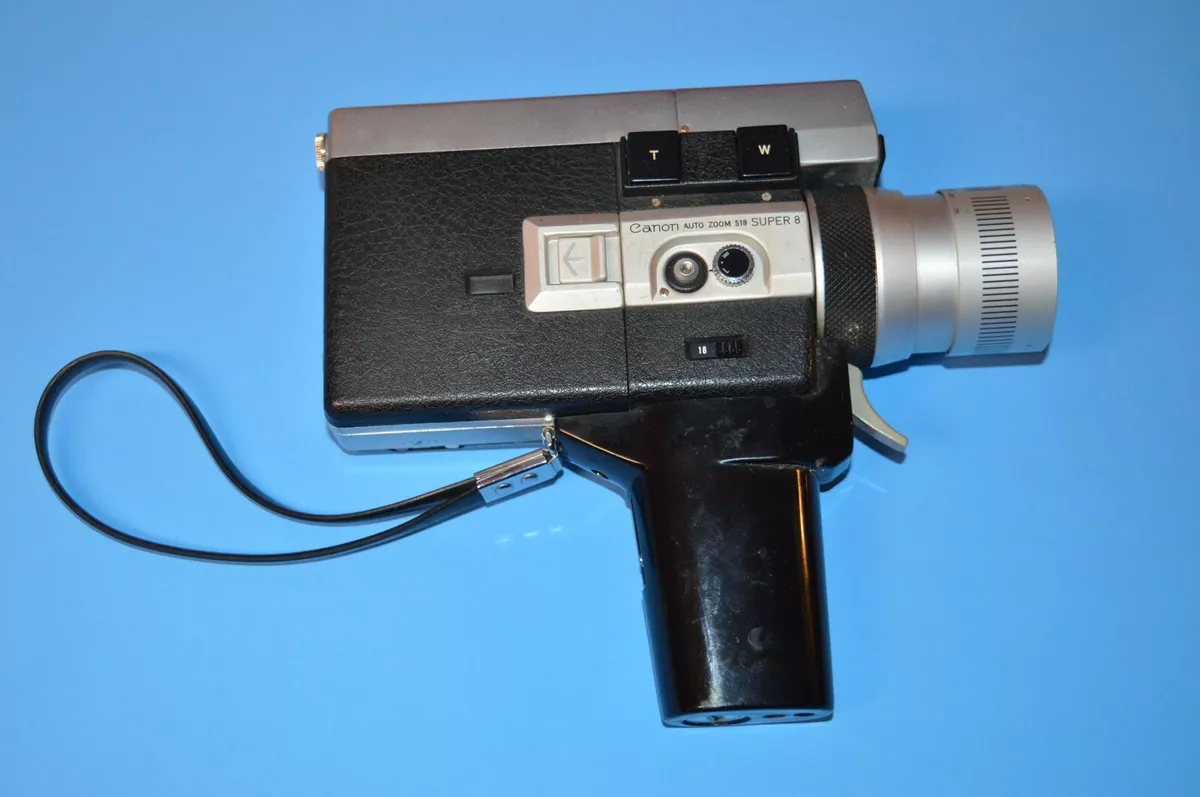 Canon Auto Zoom 518 SV Super 8 Vintage Film Camera