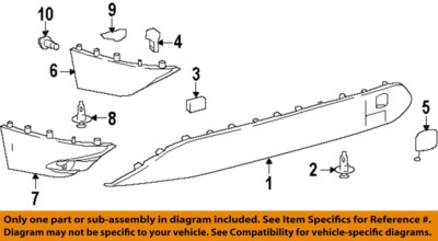 TOYOTA OEM 16-20 Prius AWD-e Bumper Components-Tow Eye Cap 5216947020