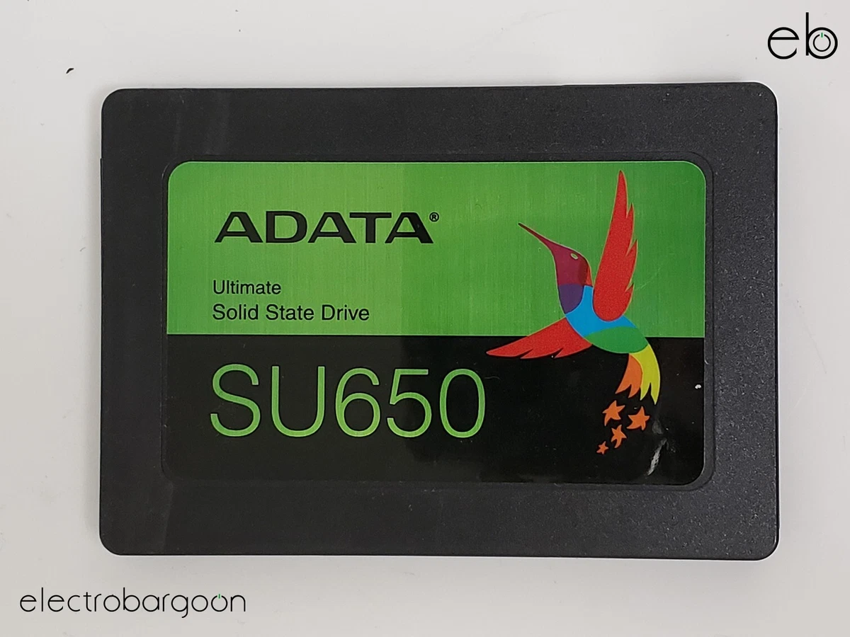 ADATA SU650 120GB SSD 2.5 inch SATA Ultimate Solid State Drive Tested Wiped