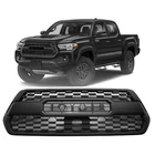 For 2016-2022 Toyota Tacoma SR SR5 TRD Front Bumper Grille Hood Grill Mat Black