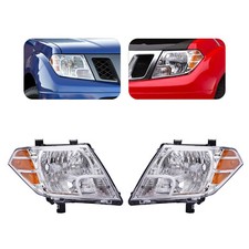 Pair Rightleft For Nissan Frontier 09-18 Pickup Truck Front Headlight Headlamps