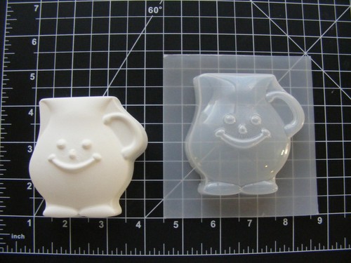 Kool Aid Man Mold, Bath Bomb Mold, Soap Mold, Chocolate Mold, Craft Mold - Picture 3 of 7