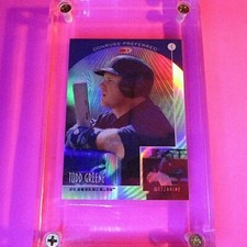 1998 Donruss Prized Collections Preferred Todd Greene #663 Mint #/55 Refractor