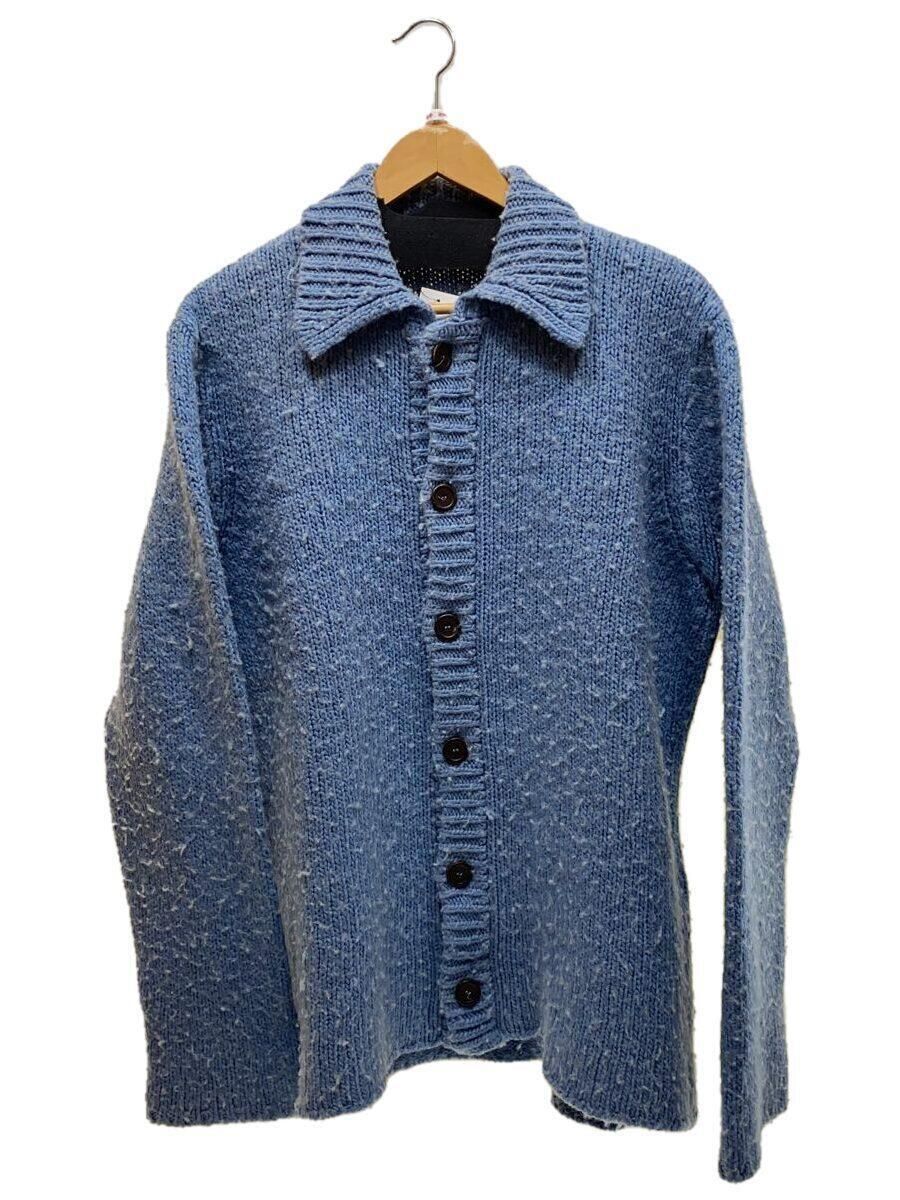 OUR LEGACY CARDIGAN BIG PILLED (THICK 46 WOOL BLUE M4223BCFB OUR LEGACY CARDIGAN BIG PILLED (THICK 46 WOOL BLUE M4223BCFB