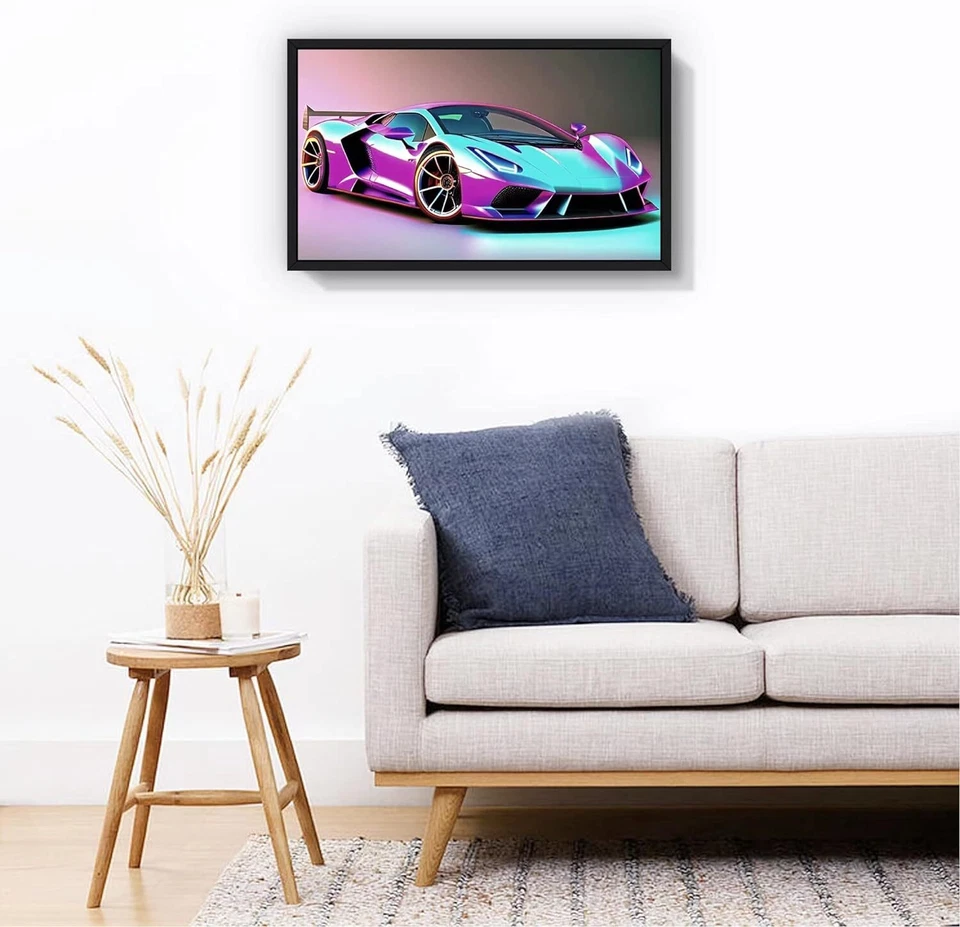 Diamond Painting Kits for Adults and Kids Cars Diamonds Art Paint with Diamond - Image 4 of 4