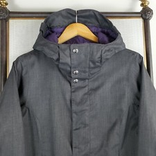  280 BURTON Size Medium Womens DryRide Brushed Charcoal Ski Jacket Coat Hooded
