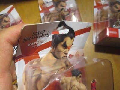 KAZUYA AMIIBO TEKKEN SUPER SMASH BROS Nintendo 3DS WII U SWITCH US