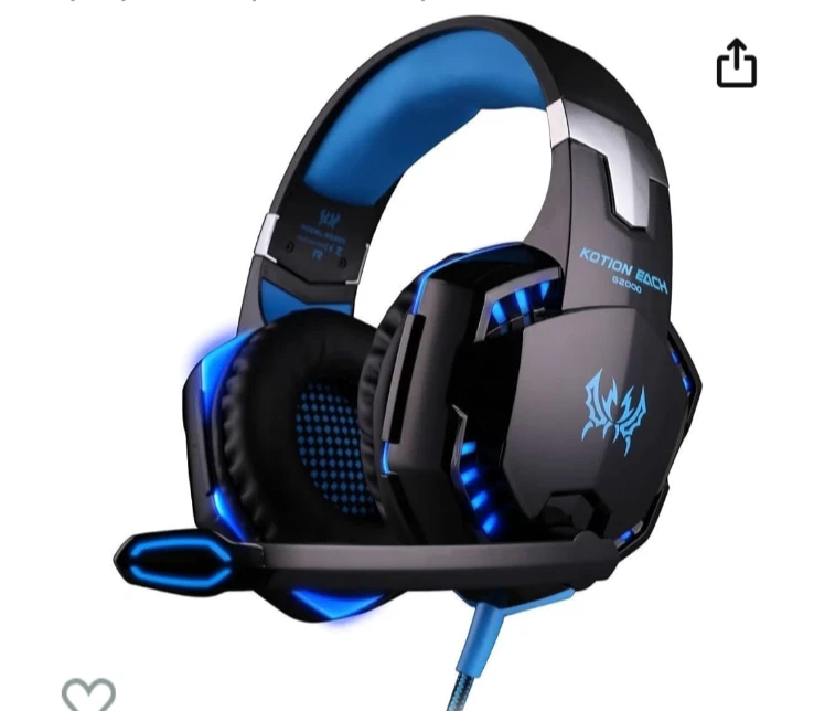 ⭐️New Kotion Each G2000 ProGaming Headset in Box, Immersive Noise Cancelling Mic - Image 2 of 4