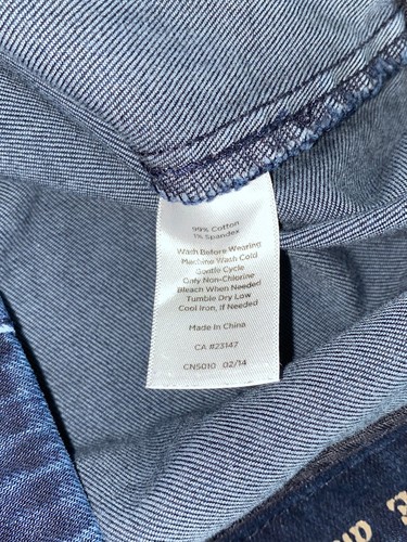 Talbots Heritage Ankle Pant Size 14P Inseam 25" Blue - Picture 4 of 4