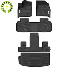 3D Floor Mats + Cargo Liner for 2018-2025 Chevy Traverse 2024 Traverse Limited