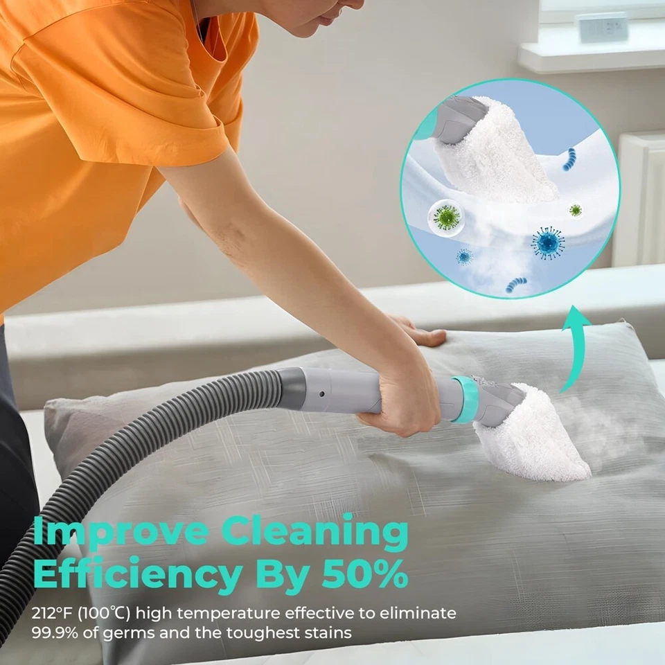 HAUSHOF Steam Portable Carpet and Upholstery Cleaner Deep Couch Cleaner Machine - Image 4 of 4