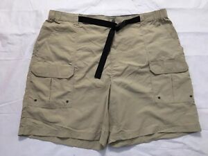 Croft & Barrow Traveler Shorts Mens Size 44 Cargo Hiking Khaki Quick ...