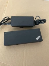 Lenovo ThinkPad Thunderbolt 3 Dock Station Type 40AC DBB9003L1 + AC Adapter