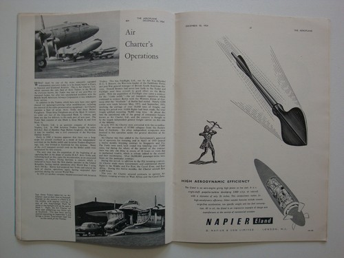 Aeroplane 10 Dec 1954 (Dorand Helicopter Simulators, West German Air Force, RAF) - Picture 9 of 9
