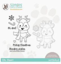 Simon Says Stamp Oh, Deer Stamp and Die Bundle : 3x4