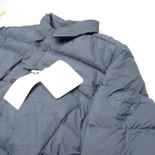 Obermeyer Explorer Down Shirt Jacket Mens Large Blue Waterproof Puffer $249 NEW - Picture 6 of 15