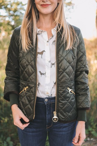 $325 BARBOUR Womens Sage Icons 125 