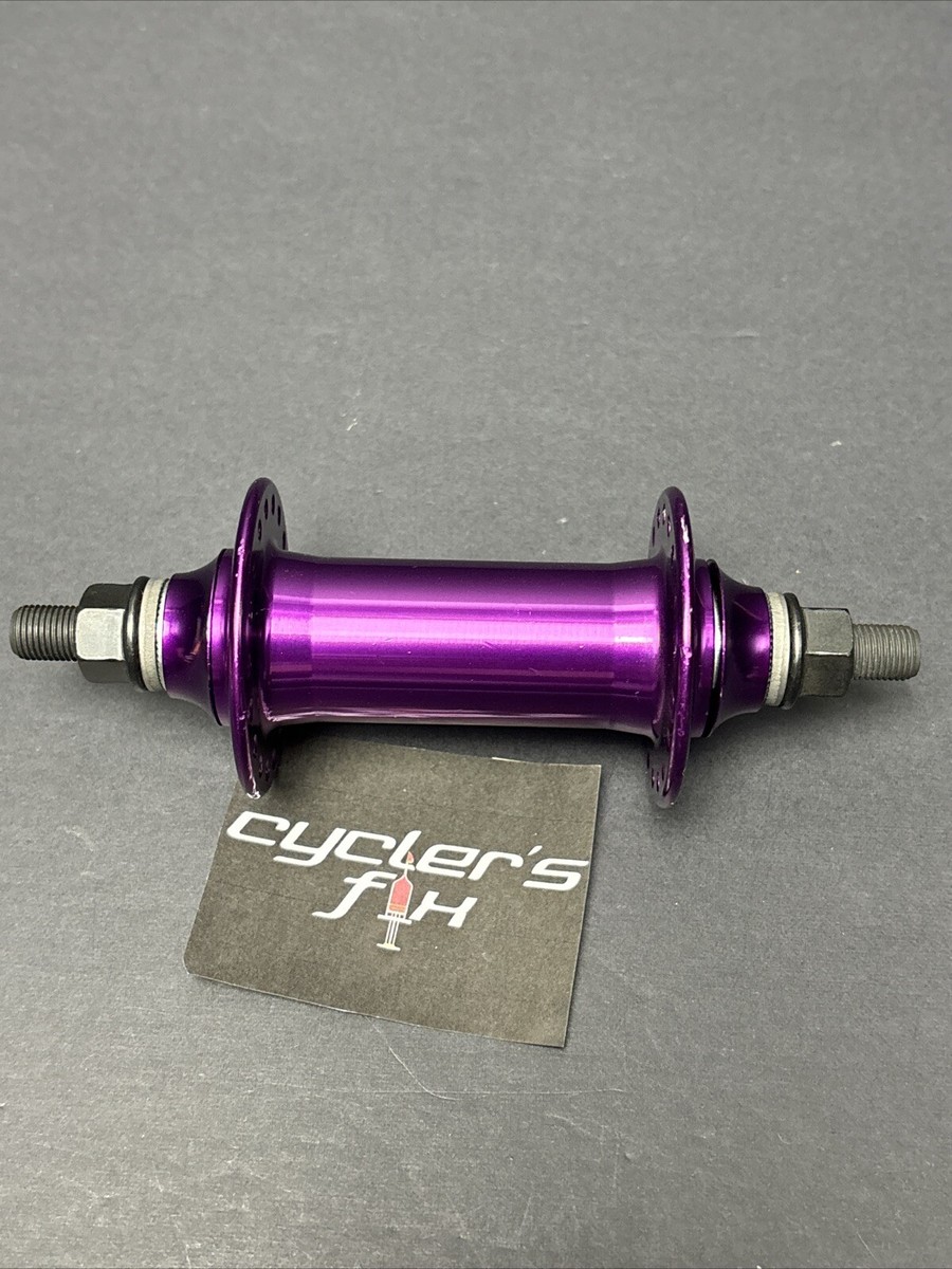 Delaced 36h Anodized Purple Front Sealed Hub Bmx Mtb Bike Bicycle