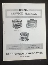 Conn 630 Serenade type-2 640 Type-1  2 Organ Service Manual Photocopy