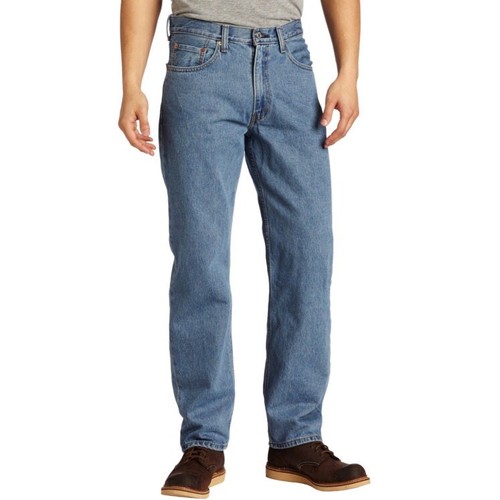 Vaqueros azules Levis 550 STOCK ANTIGUO relajado lavado medio para hombre y altos 54x32 nuevos con etiquetas | eBay