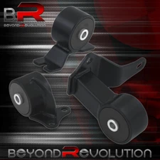 For 1988-1991 Honda Civic Crx Ef Motor Mounts Blk Bushing Replacement Kit