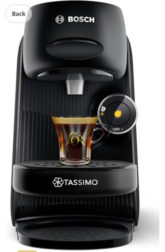 Bosch TAS16B2GB Tassimo Finesse Hot Drinks Machine - Black - Picture 4 of 5
