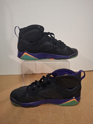 Jordan バスケットシューズ 黒/オレンジ/紫 Nike Air Jordan 7 Retro GG Lola Bugs Bunny Black Purple 705417 029