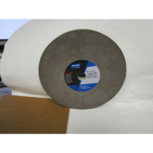 NORTON ALUNDUM TOOL ROOM GRIND WHEEL 8"X1"X3/4" 66253022107 57A60N7VBE