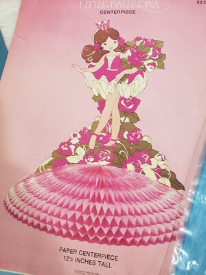 NEW Vintage Birthday Party Decor LOT Ballerina Ballet Dance  display picture 1