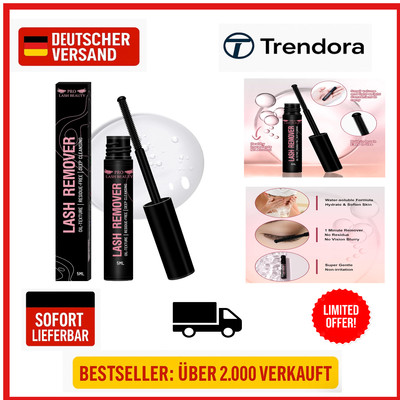 5 ml Wimpernentferner | Cluster-System | ohne Rückstände