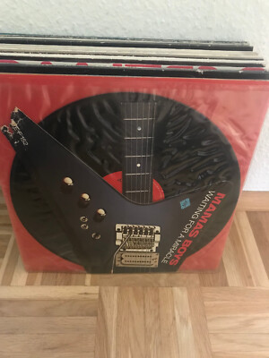 12'' EP Mama 's Boys - Waiting For A Miracle 1987 Jive Folded Guitar