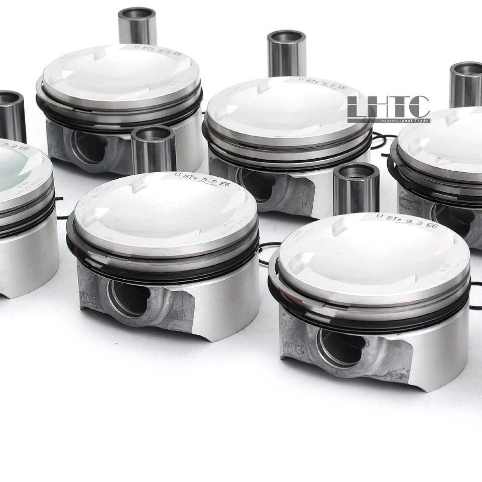 8x Pistons & Rings Set STD 9.3:1 For Audi RS6 C7 RS7 S8 4.0 TFSI CTF CWU CRD DDT - Image 2 of 4