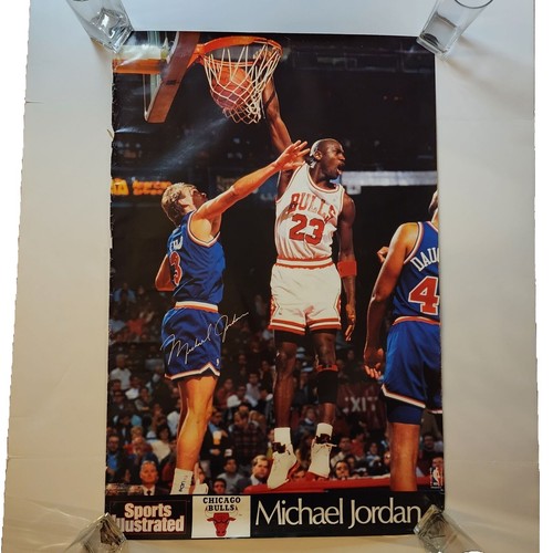 Original 1996 Michael Jordan Nike Poster 
