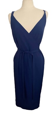 women's wrap dress Womens Pure Silk Dress Short Sleeve Wrap Silk Midi Dresses Black / S