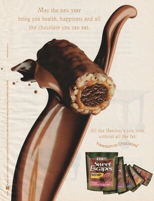 Hershey Escapes Chocolate Caramel Bar Hershey Foods Hershey Pennsylvania1999 pri
