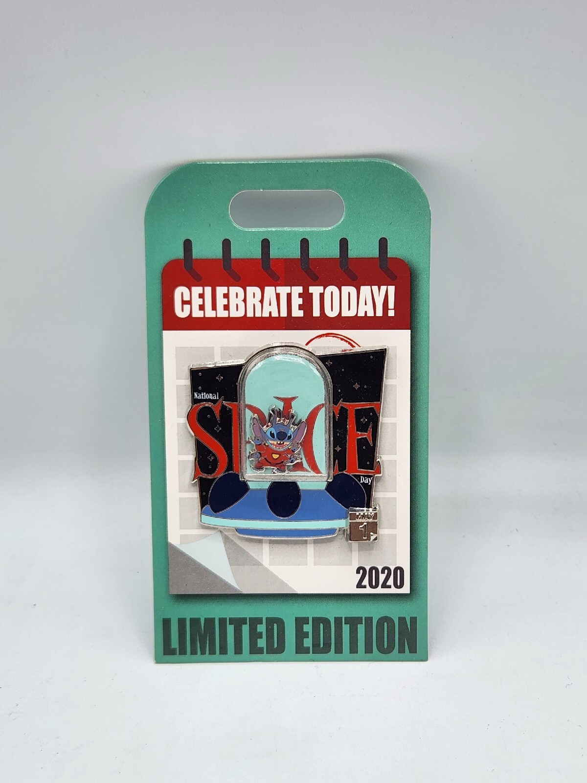 Disney Pin - National Space Day 2020 – Pin of the Month – Stitch Limited Edition