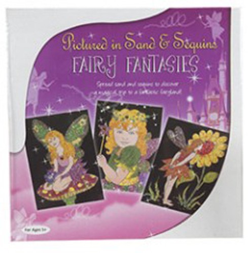 Feen oder Meerjungfrauen Sand und Pailletten Art. Perfektes Geschenk für Fantasy liebende Handwerker - Bild 3 von 11