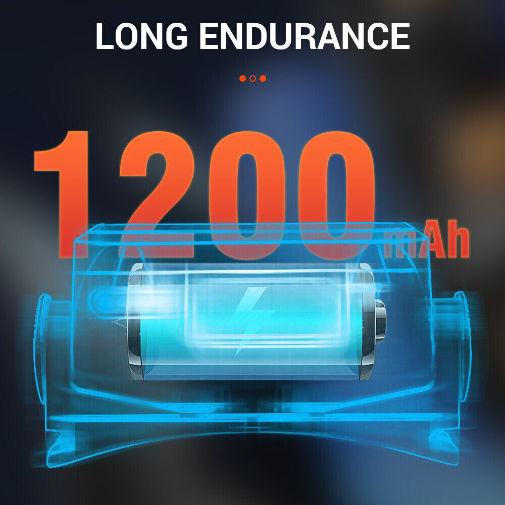 COB+LED Headlamp USB Rechargeable Headlight Work Light Bar Head Band Lamp NEW