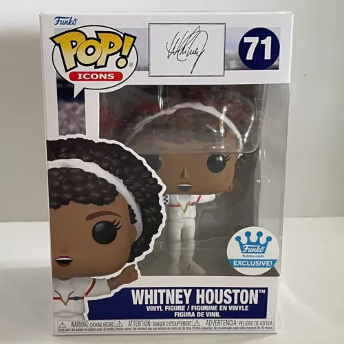 71 Whitney Houston Funko Pop Exclusive 1991 Super Bowl Outfit Rocks Music NIB